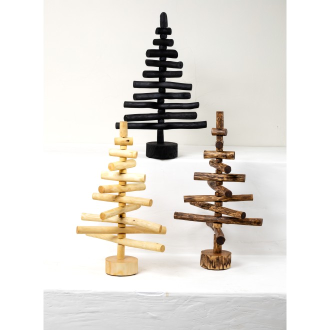 Rustic Brown Branch Christmas Tree