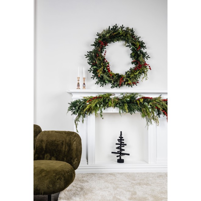 Rustic Brown Branch Christmas Tree
