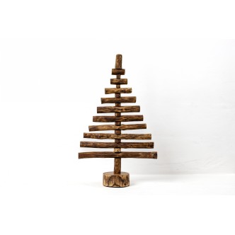 Rustic Brown Branch Christmas Tree