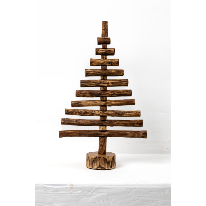 Rustic Brown Branch Christmas Tree