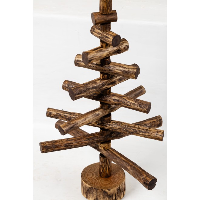 Rustic Brown Branch Christmas Tree