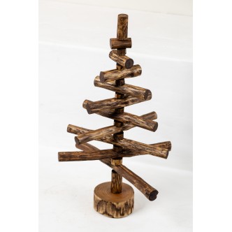 Rustic Brown Branch Christmas Tree