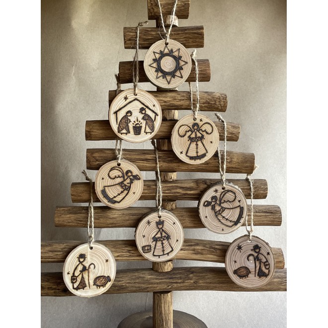 Rustic Brown Branch Christmas Tree