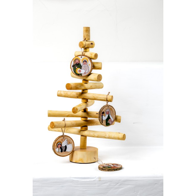 Rustic Brown Branch Christmas Tree