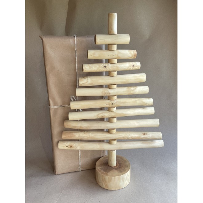 Rustic Brown Branch Christmas Tree