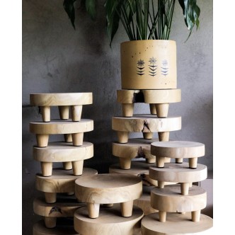 Natural  Solid Wood Riser