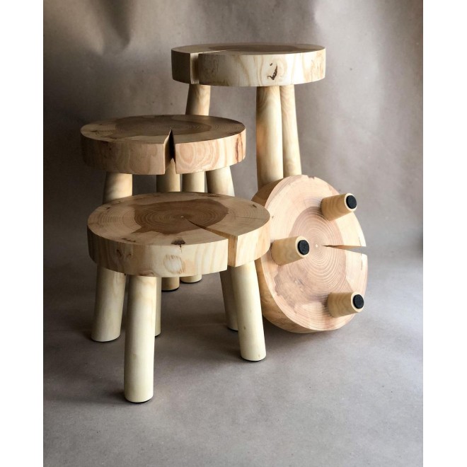 Handmade Wooden Stand 4–7 Sizes