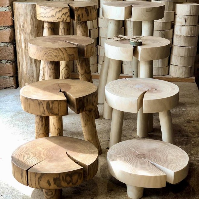 Handmade Wooden Stand 4–7 Sizes