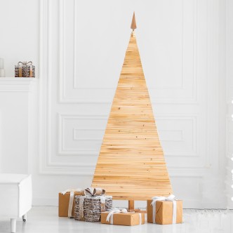 Natural Wooden Christmas Tree