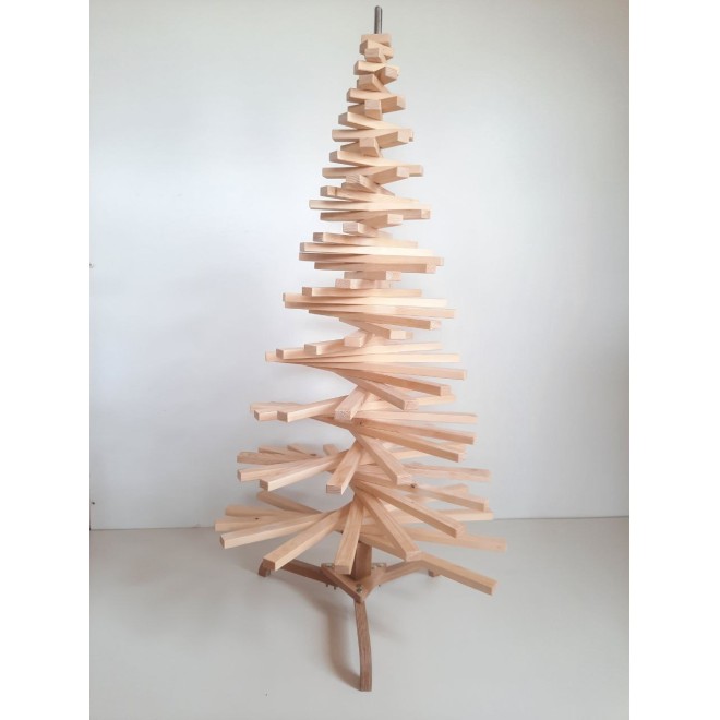 Natural Wooden Christmas Tree