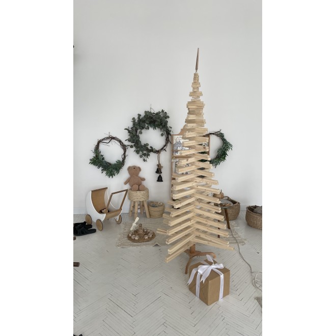 Natural Wooden Christmas Tree
