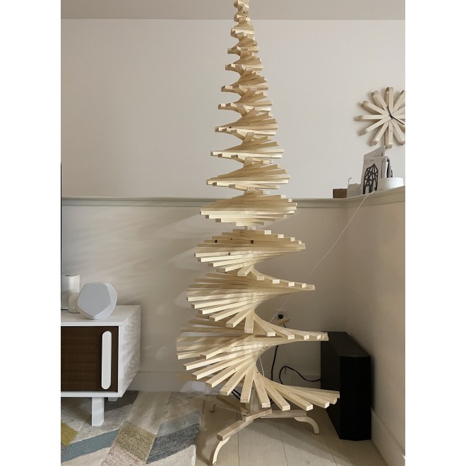 Natural Wooden Christmas Tree