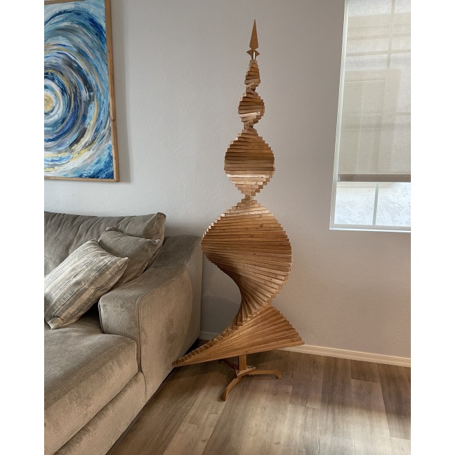 Natural Wooden Christmas Tree