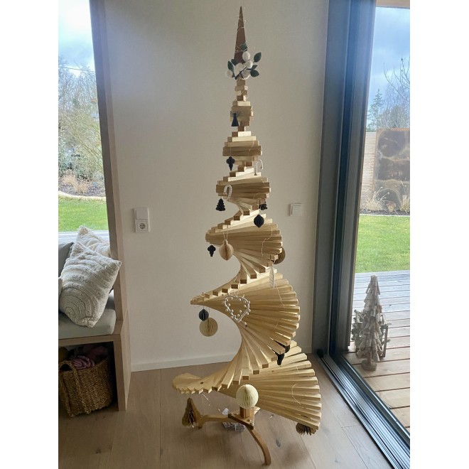Natural Wooden Christmas Tree