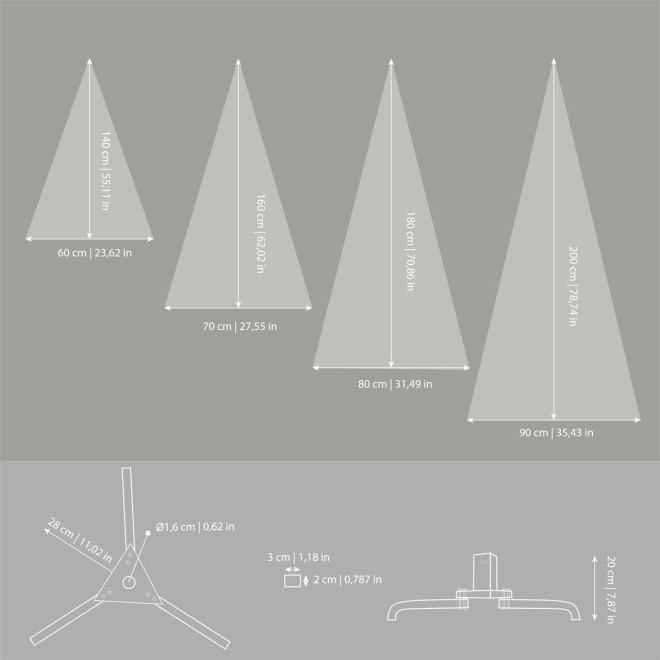Natural Wooden Christmas Tree