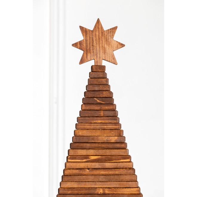 Farmhouse Dark Brown Christmas Tree
