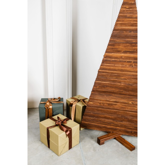 Farmhouse Dark Brown Christmas Tree