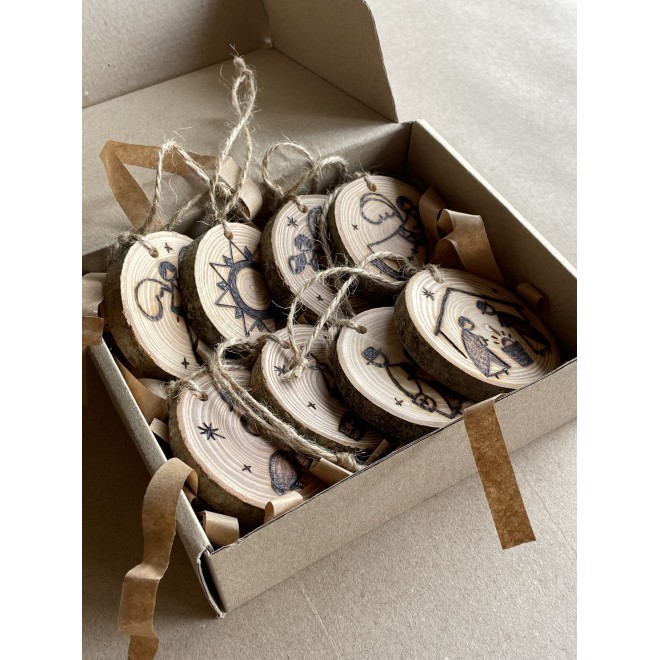 Rustic Brown Branch Christmas Tree