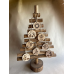 branch wood Christmas Tree x-shaped base