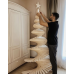 Futuristic Wooden Christmas Tree, Multifunctional Handmade Xmas Tree